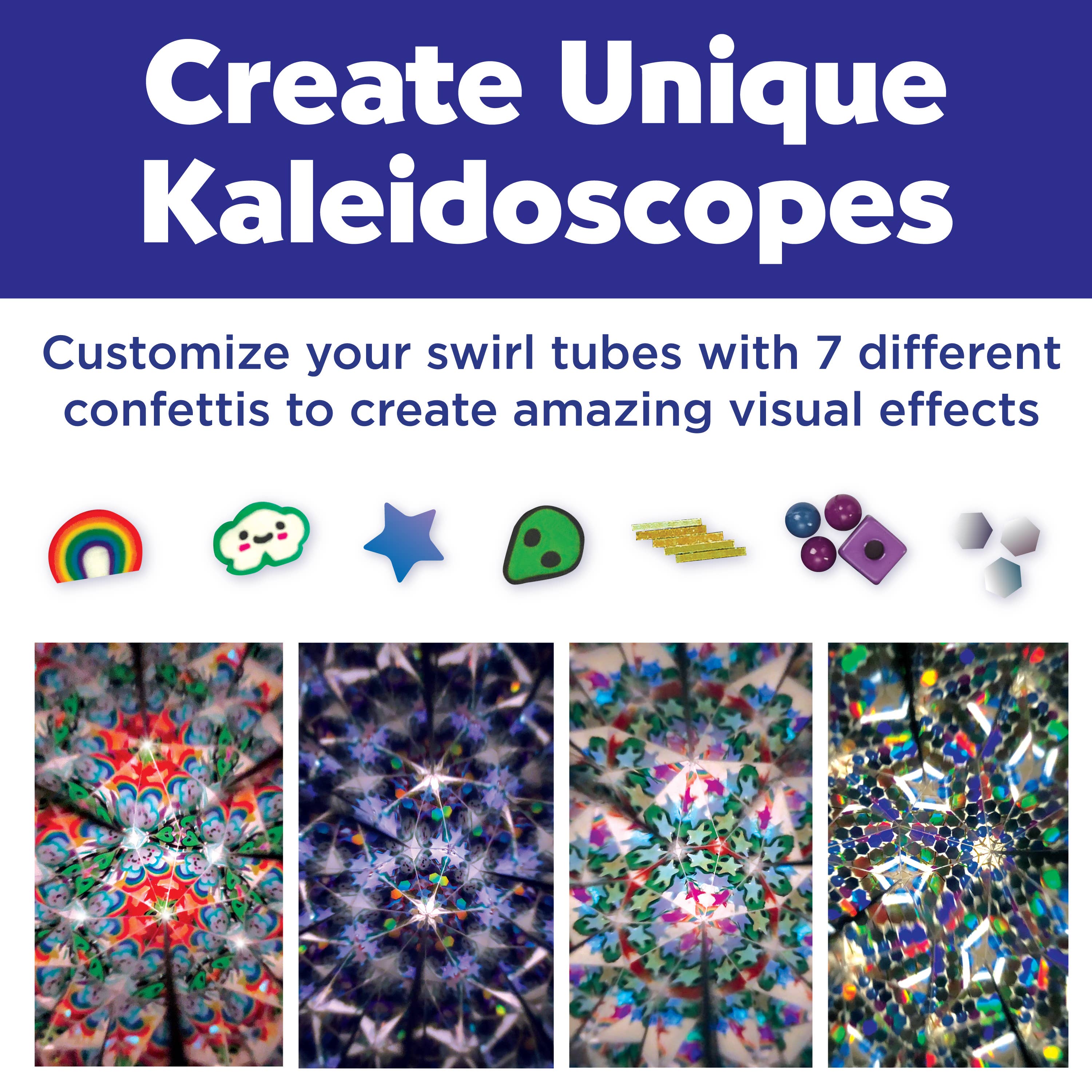 Faber-Castell / Creativity for Kids - Wholesale DIY Craft Kit - Kids - Make Your Own Magic Swirl Kaleidoscope Craft Kit for Kids4
