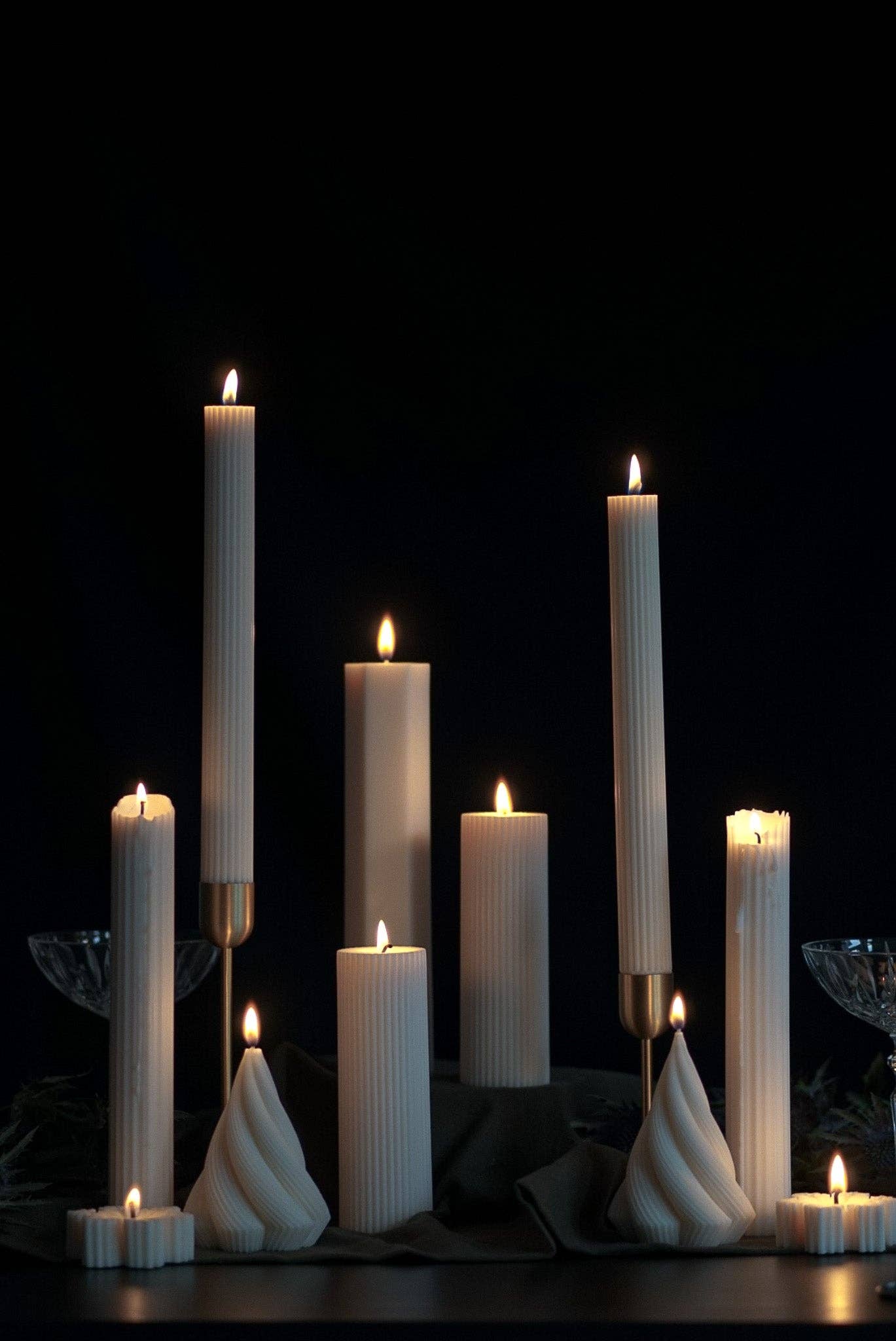 noosh.studio - Vendita all'ingrosso Candele regalo - Candela albero di Natale scultorea di noosh.studio2