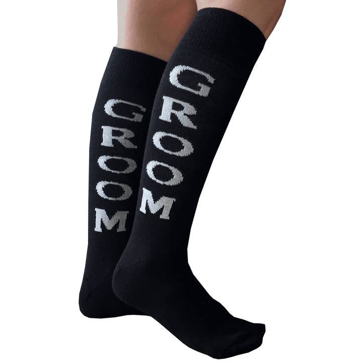Groom Socks for wholesale by Chrissy's Socks
