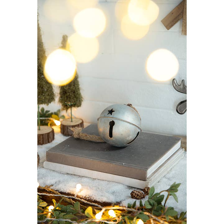 A&B Home Group Inc. - Wholesale Ornament - D4x4" Bell - Gray1