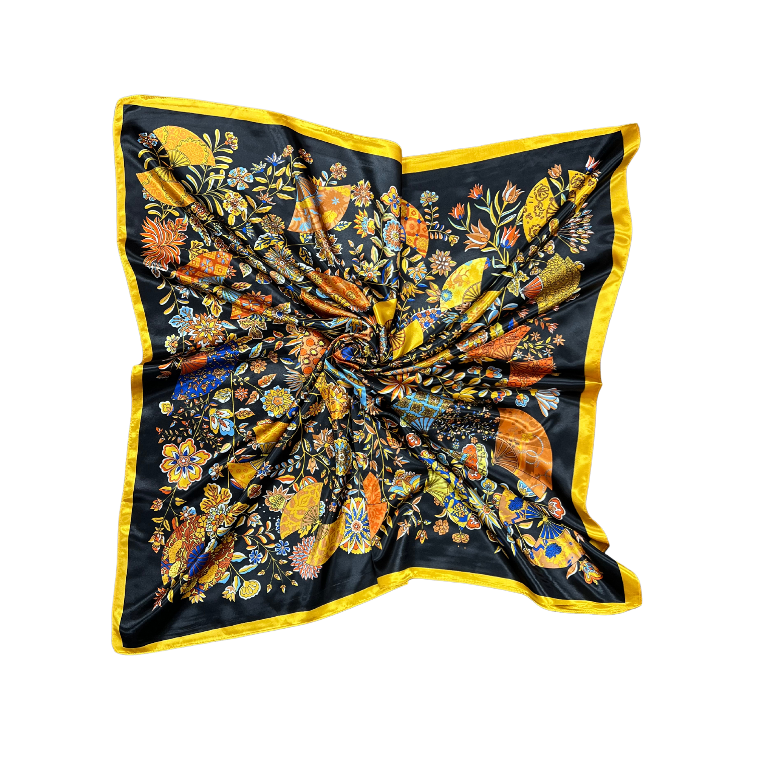 Lili Scarves (US Duty Free) - Wholesale Scarf - Women's - Butterfly Pattern Silk Touch Square Scarf10
