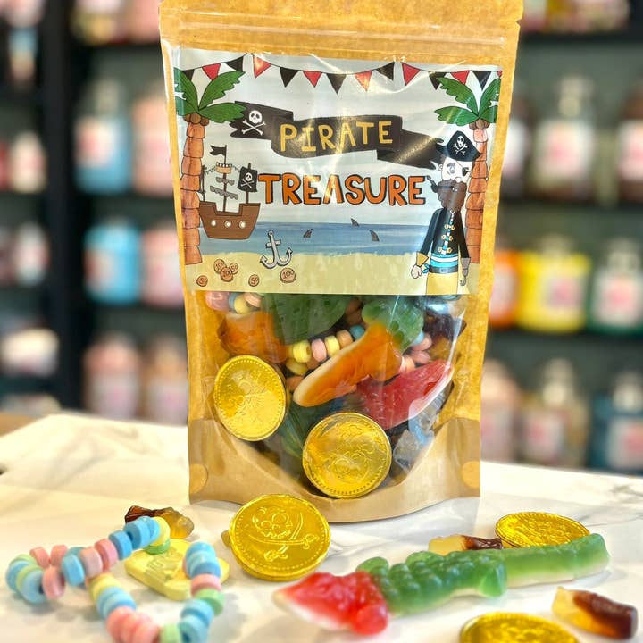 Pirate Treasure Sweet Bag 400g for wholesale by Flossy Teacake