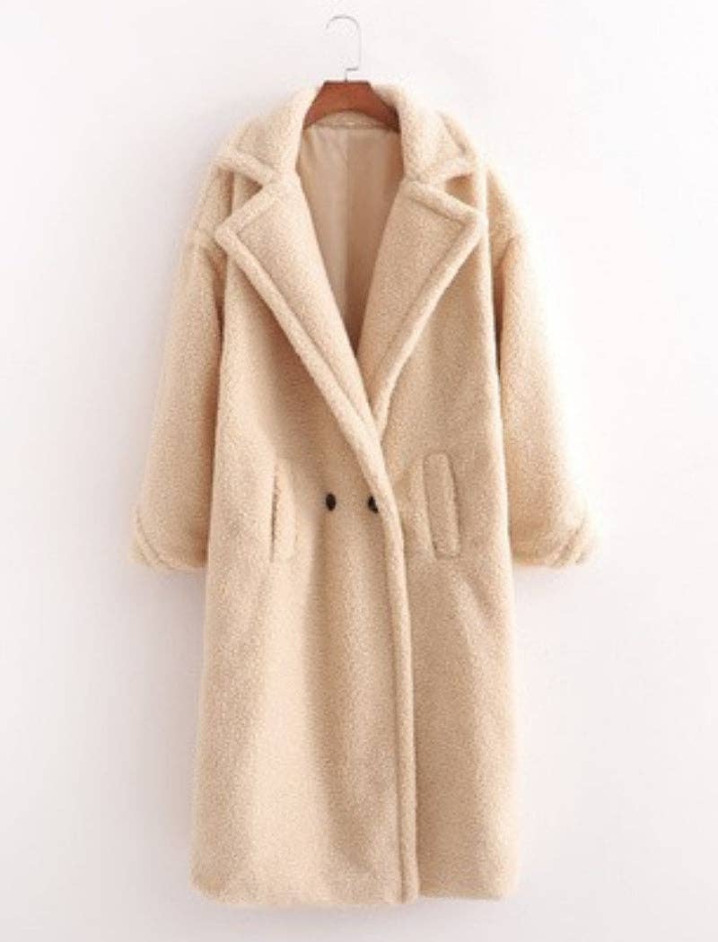 safistyle - Wholesale Fur/Faux Fur Coat - Women's - Teddy Coat with Notched Lapels21
