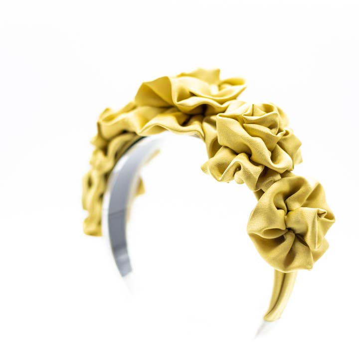 Rosette Headband-Women's Headband-Hair Accessory for wholesale by Femme Faire