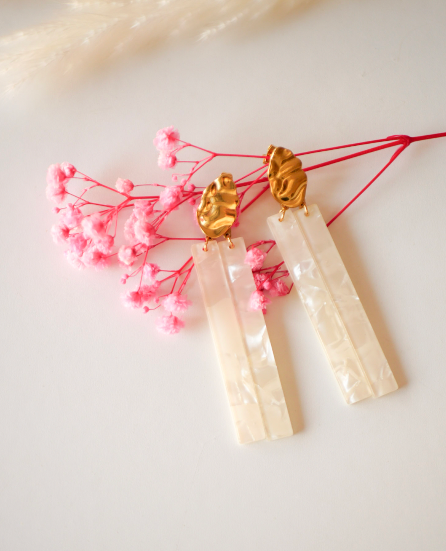 Azeria Création - Vente Boucles d'oreilles pendantes - Boucle d'oreilles Evie7