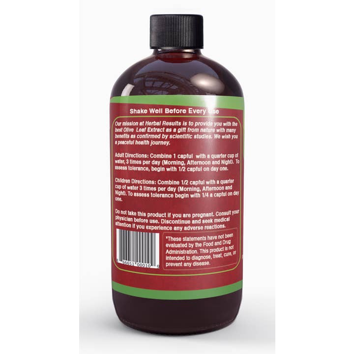 HERBAL RESULTS - Wholesale Oral Supplement/Vitamin - Herbal Results Maximum Strength Olive Leaf Extract Plus