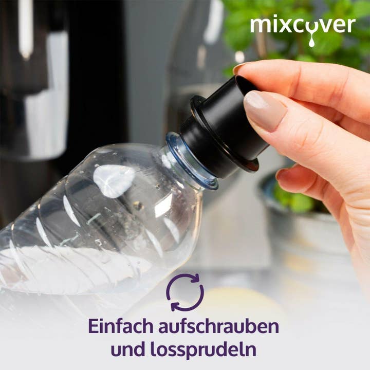 Mixcover GmbH - Wholesale Kitchen tool/gadget - mixcover PET bottle adapter suitable for SodaStream Easy for small PET bottle2