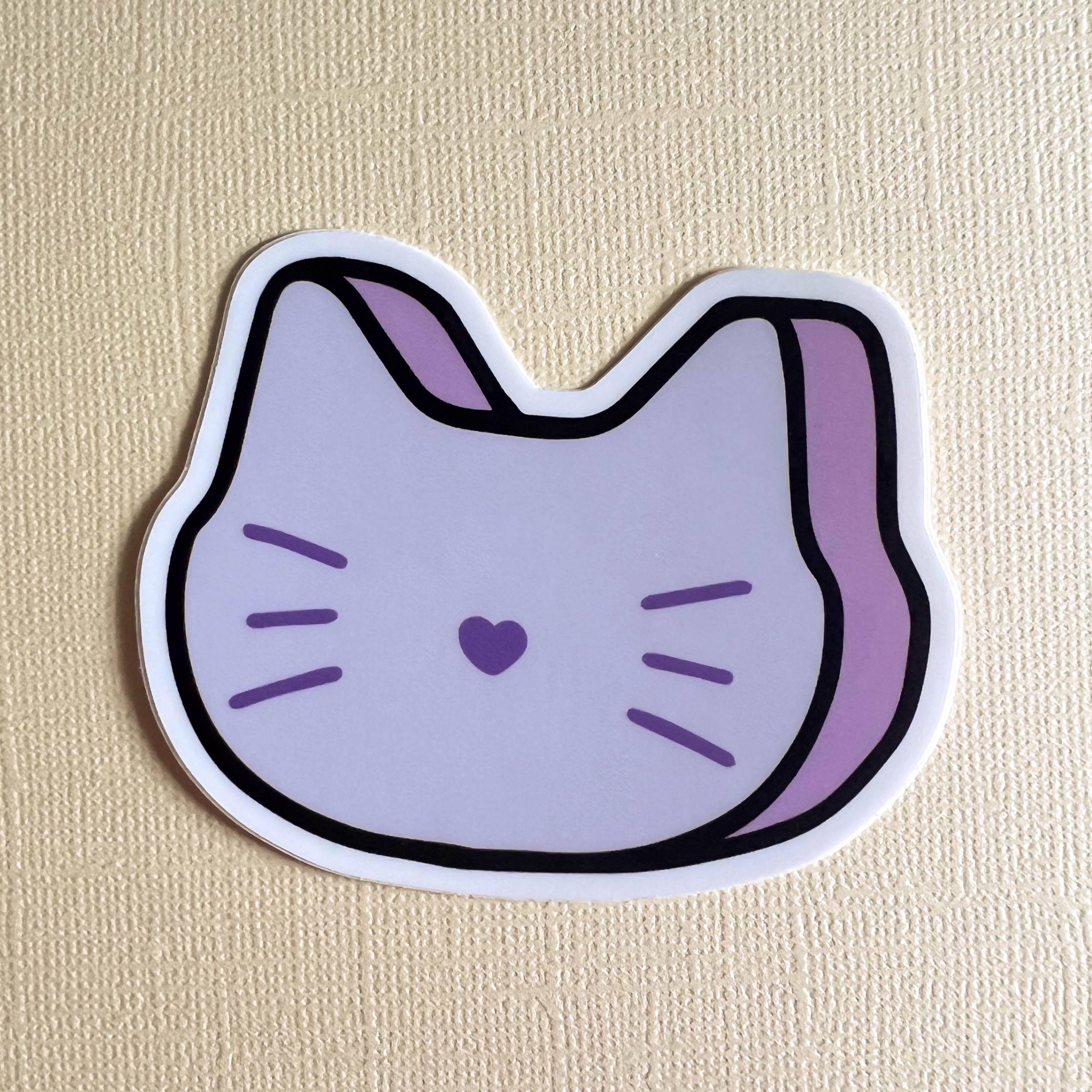 hollymarshmallow - Wholesale Sticker - Marshmallow Cat Sticker1