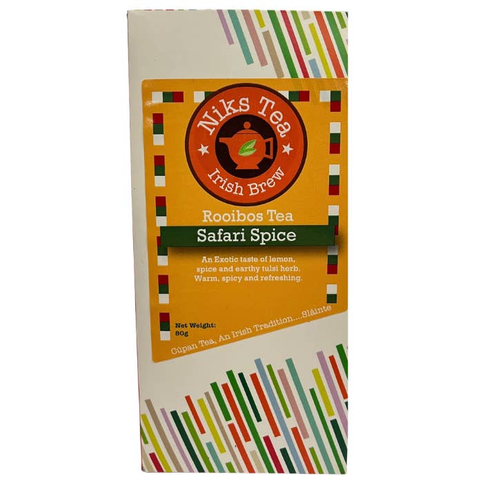 Té Rooibos Safari Spice para venta al por mayor de Nik’s Tea