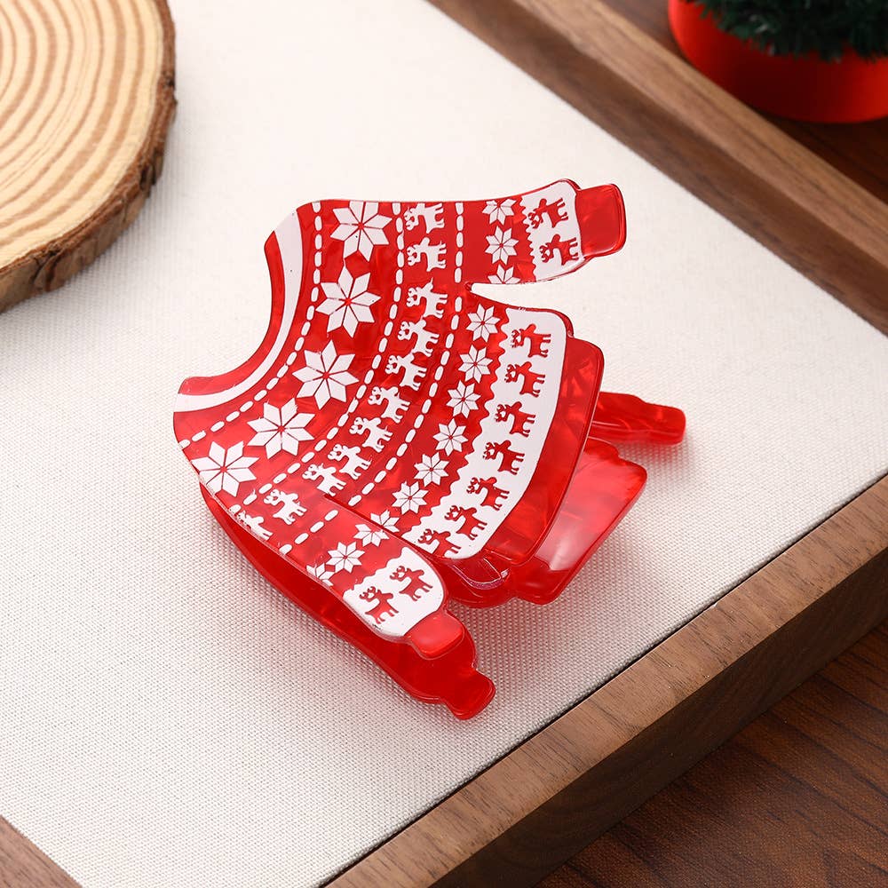 SoapElenGlen – wholesale Hair clip – Women’s – Whimsical Christmas Hair Claws for Festive Season0