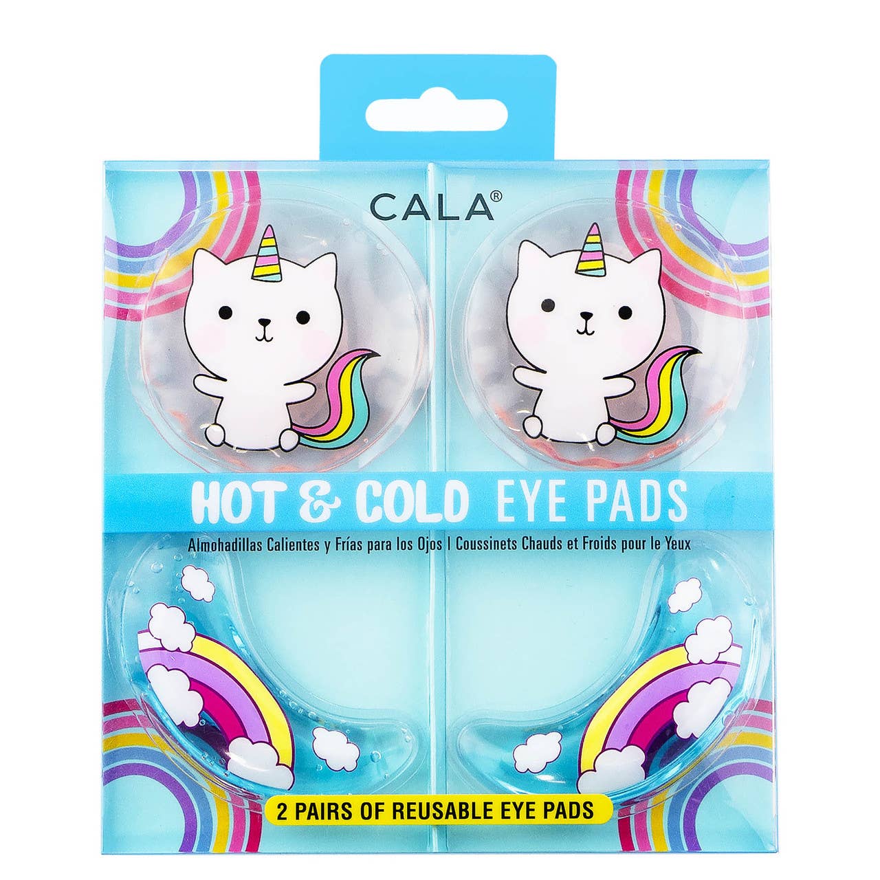 Best Beauty Group - Wholesale Eye Treatment Mask - CALA Hot and Cold Circle Reusable Eye Pads0