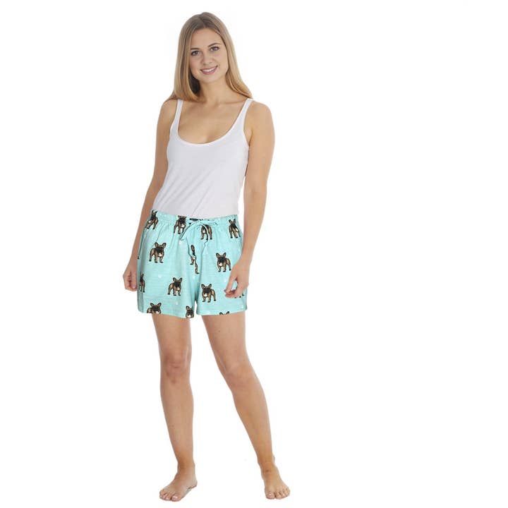 E&S Pets - Wholesale Sleepwear Bottom - Women's - French Bulldog Summer Shorts