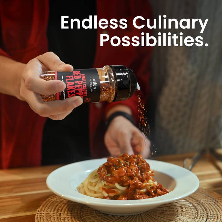 THE SPICE LAB - Wholesale Dried Spice - Double Crushed Red Pepper Flakes- Case of 6 - 3.1 oz Shaker Jars ($3.00 ea.) - Item #5081-PJ4-GRO9