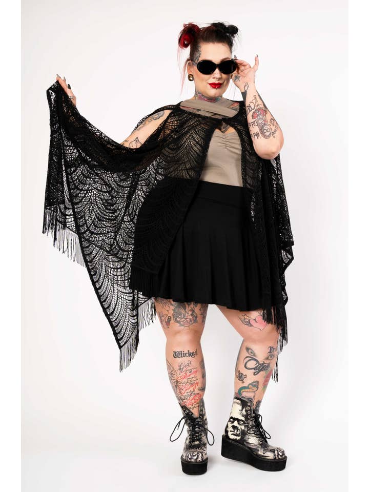 Putré-Fashion - Vente Jupe-short – femme - Jupe-shorts Why Bother - Noir4