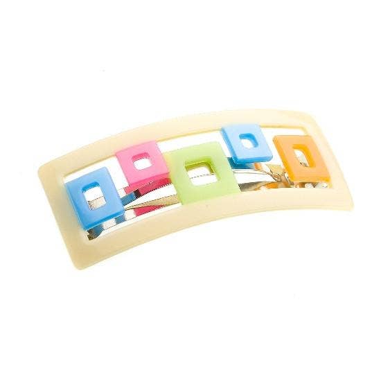 Barrette de blocs de couleurs 1855 pour la vente par CARAVAN J NAHON IMPORT