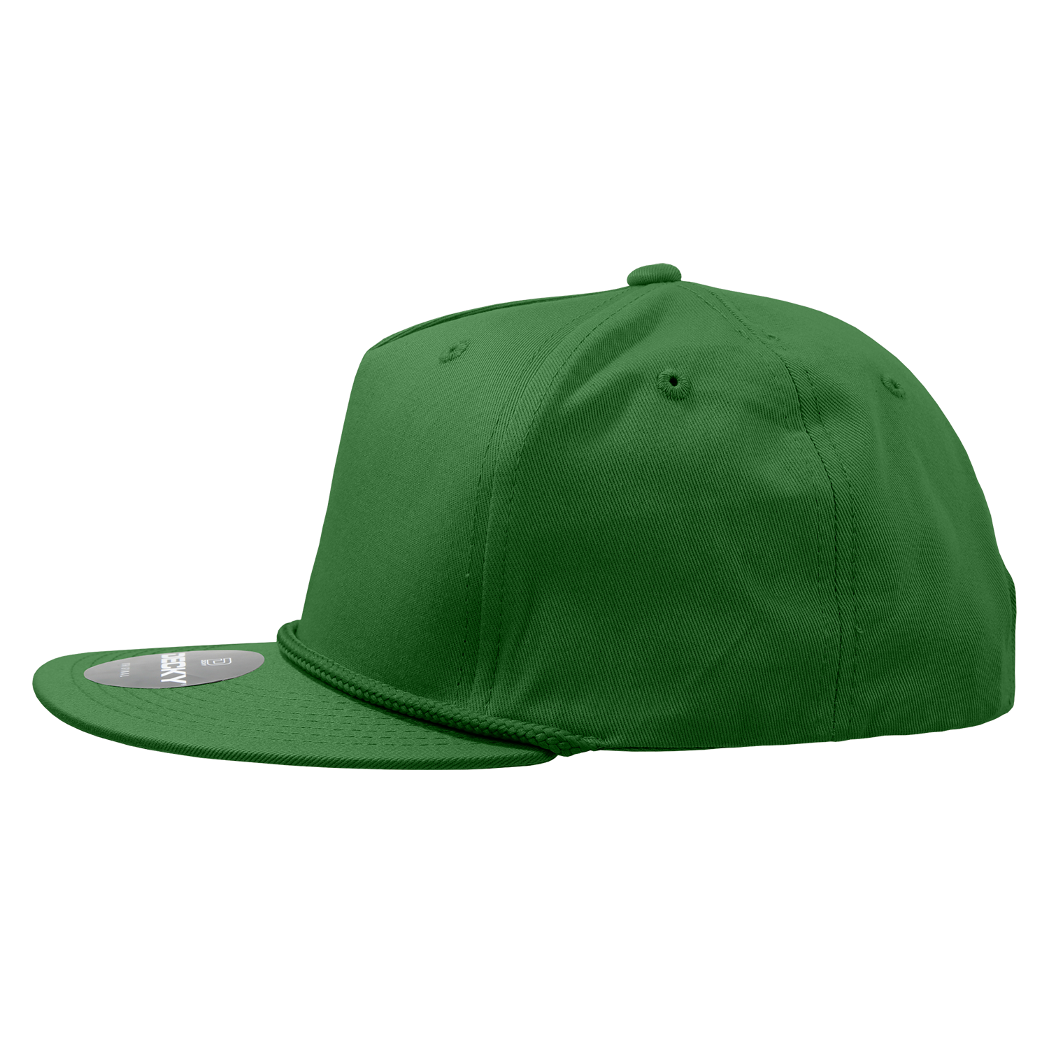The Park Wholesale - Wholesale Flat-brimmed cap – Men's - Decky 1041 - Classic Flat Bill Golf Hat with Rope, Snapback30