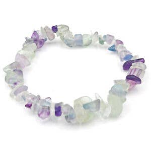Shamans Crystal - Wholesale Beaded Bracelet - Crystal Chip Gemstone Bead Bracelet New Age Healing Chakra14
