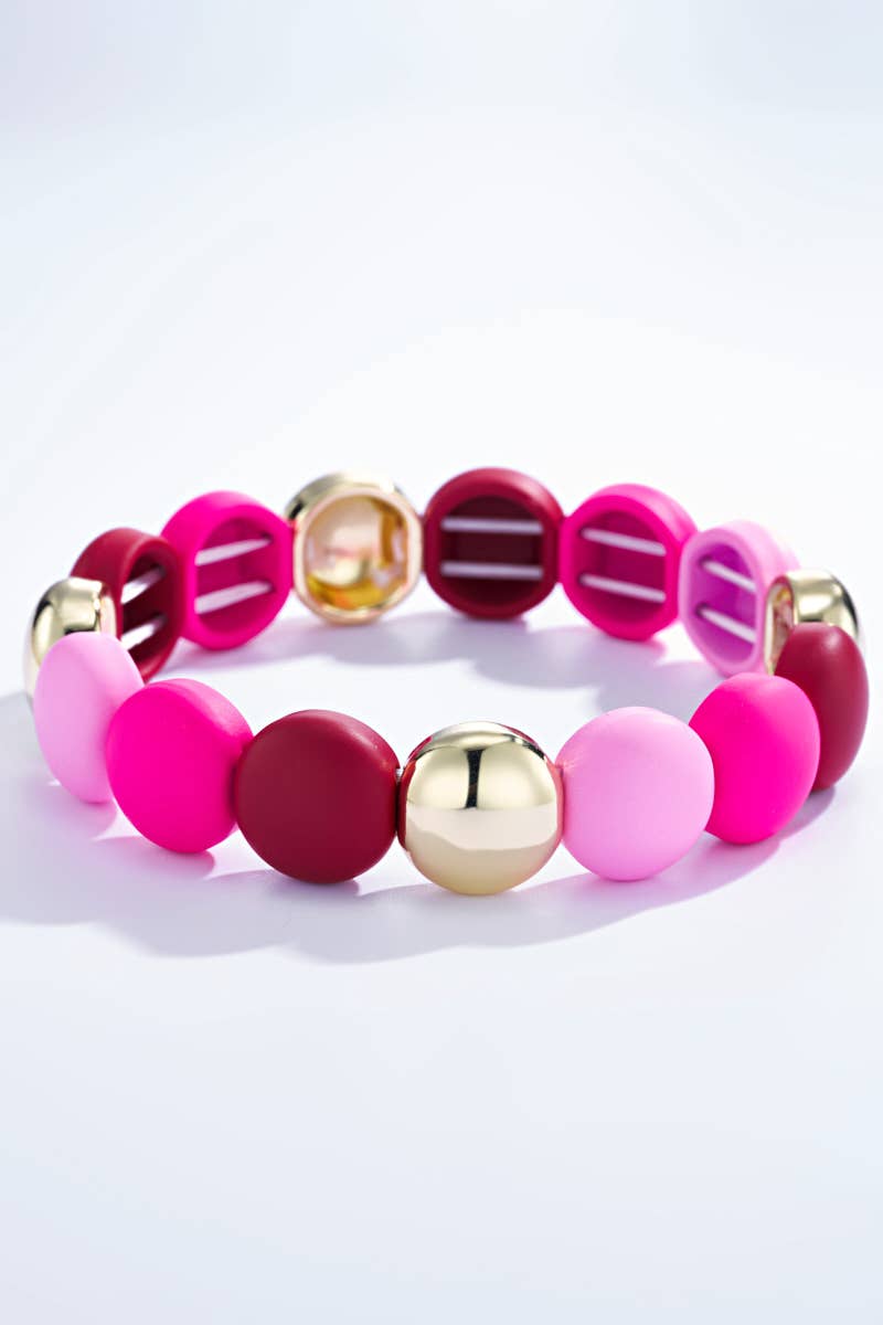 BYREN | ÉLINE L'ATELIER - Wholesale Beaded Bracelet - colorful bracelet with elastic 324CP031