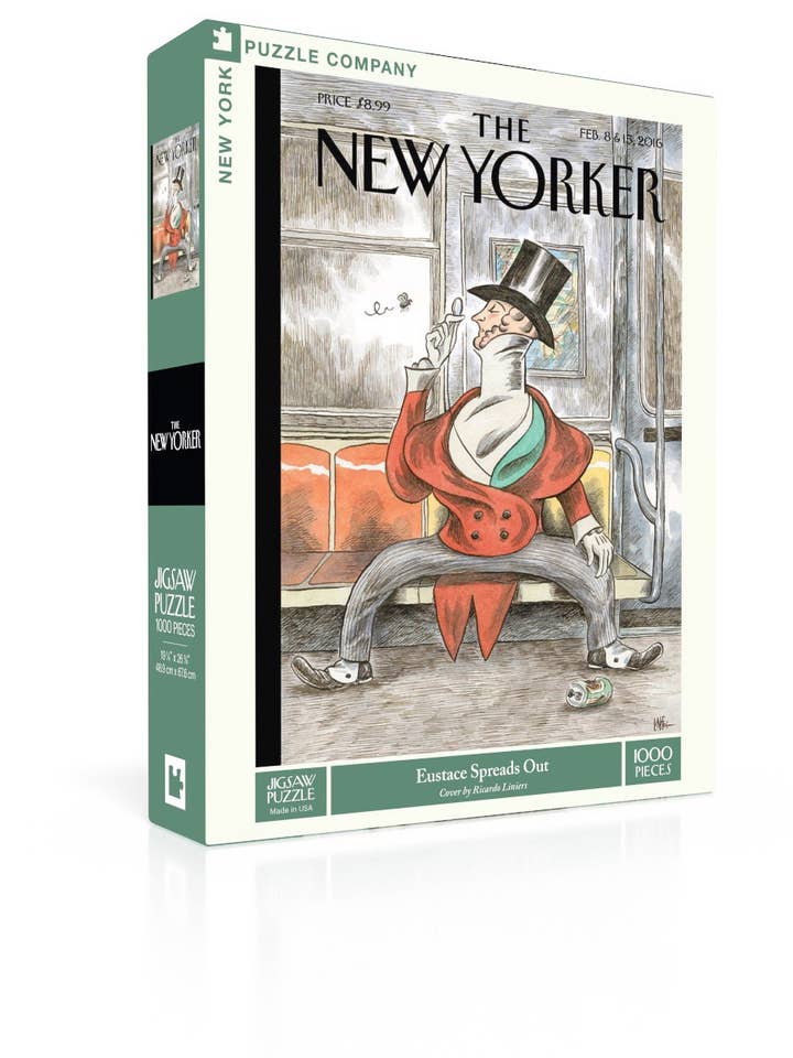 Eustace s'étale - Puzzle de 1000 pièces pour la vente par New York Puzzle Company