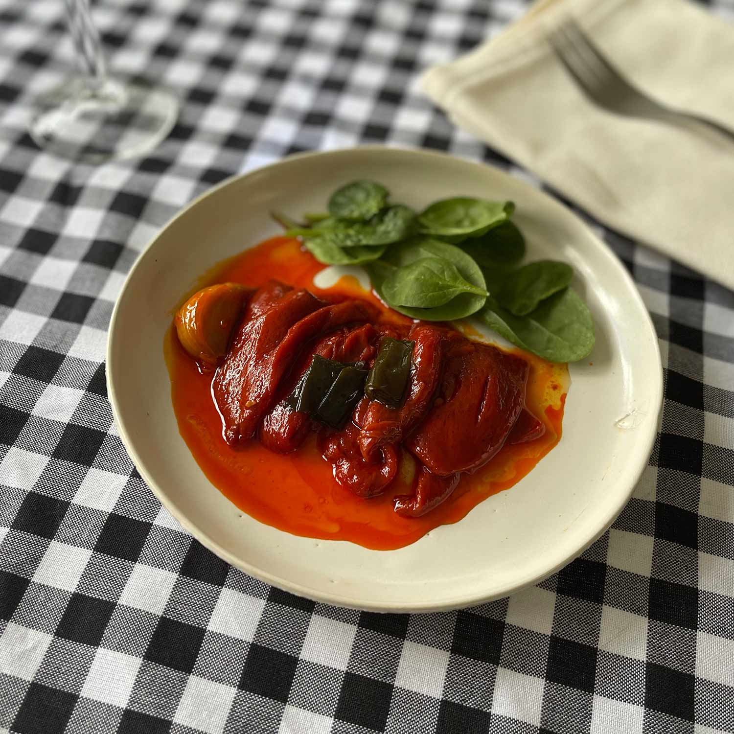 Lata – Großhandel Fischkonserven – Porto-Muiños Tapa aus Piquillo-Paprika mit süßem Kombu2