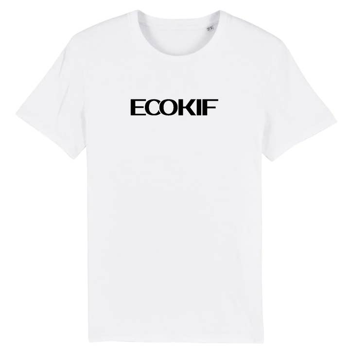 T-Shirt Unisexe Ecokif Dark - Ecokif Basic pour la vente par Ecokif