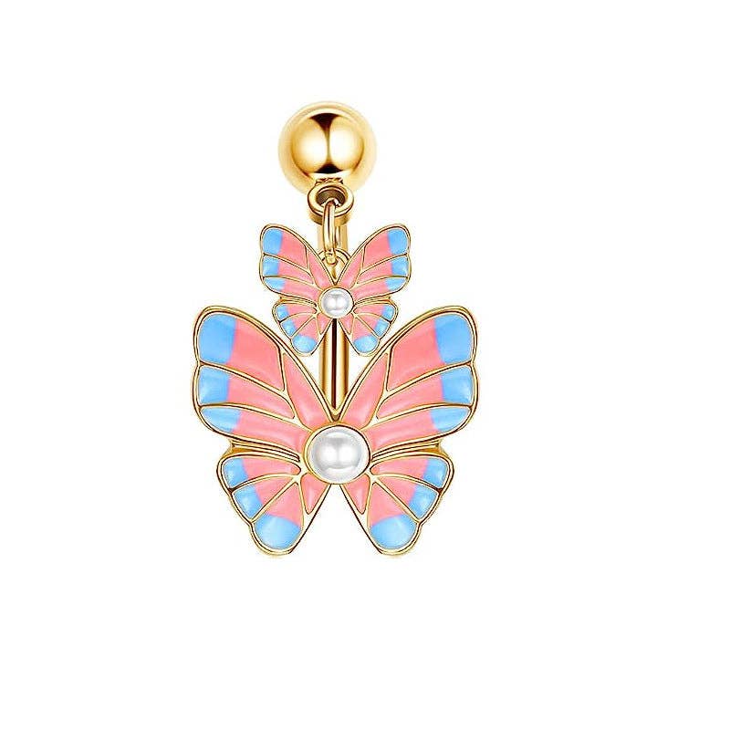 Gooddiy – wholesale Smycken – 1 stycke navelpiercing i rostfritt stål0