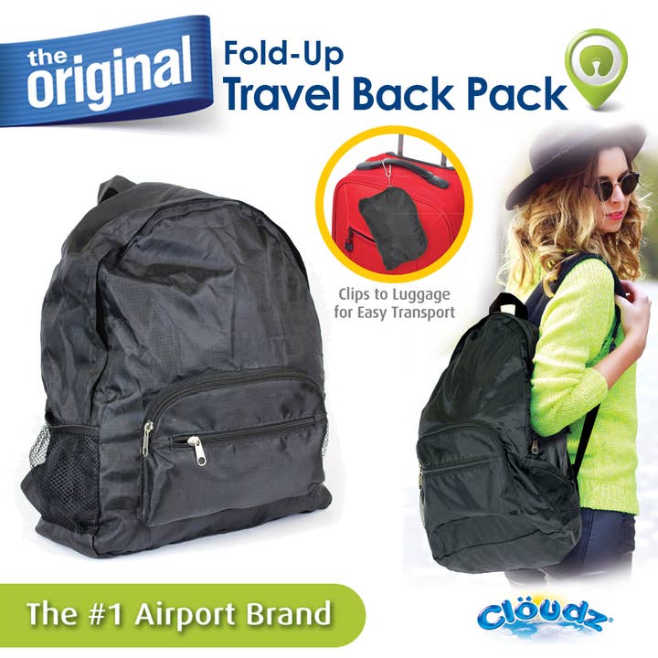 Cloudz Folding Backpack and other Purchase Wholesale packable backpack. Free Returns & Net 60 Terms on Faire trending on Faire.