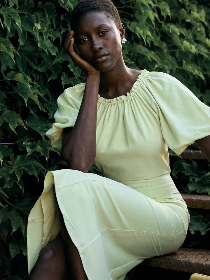 Robe Hana Citron · Le Palmier · pour la vente par Bruna