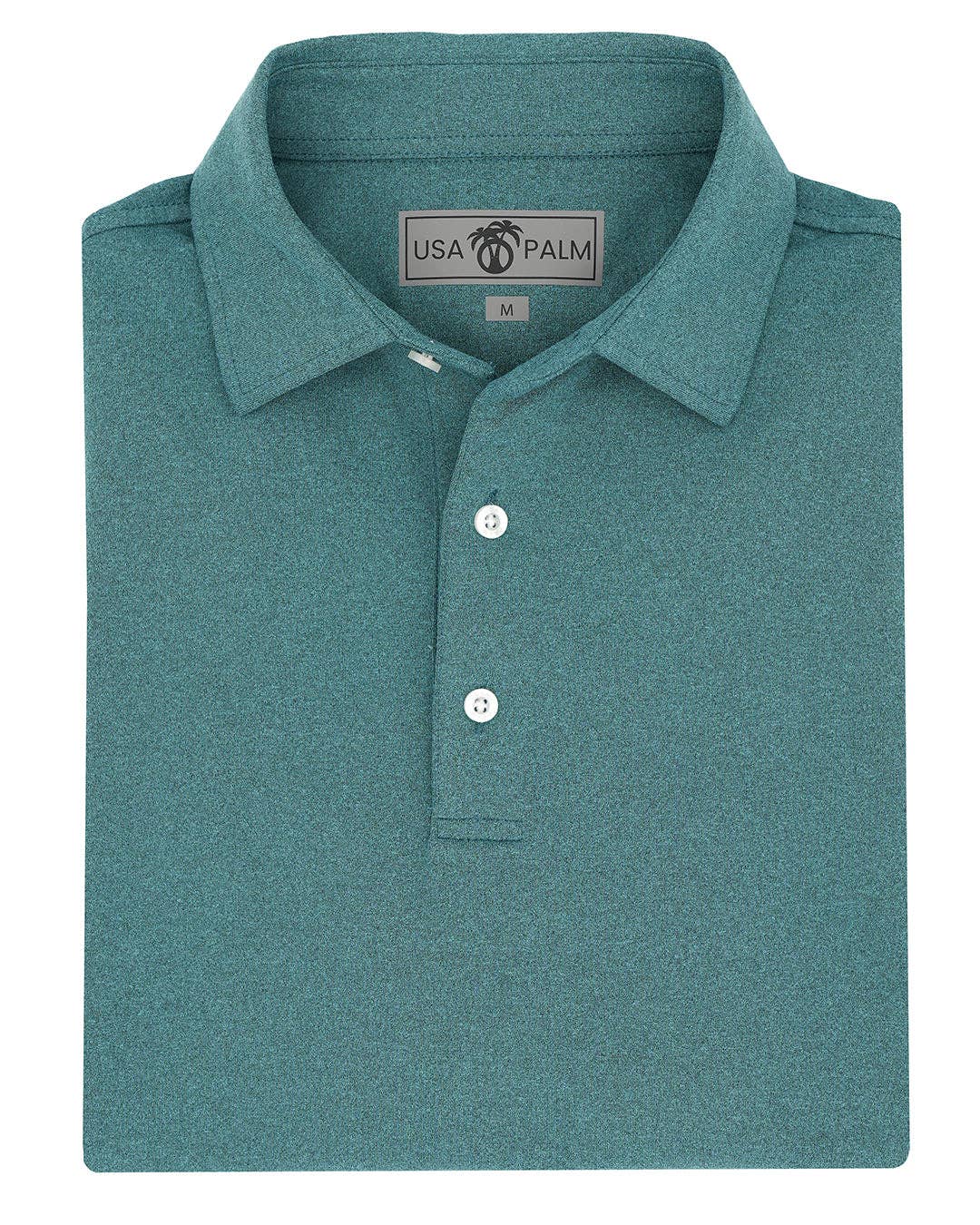 USA Palm - Wholesale Polo - Men's - Heathered Polo2