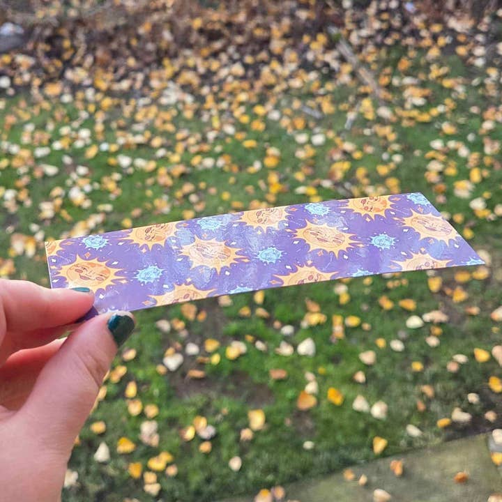 Danielle Fish Illustrations - Wholesale Bookmark - Double Sided Bookmark "Celestial Wellness"1