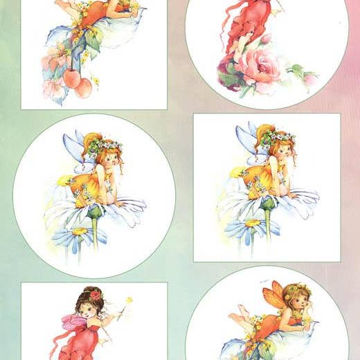 Ecstasy Crafts Distributing - Wholesale Cutouts - Marianne Design Cutting Sheet Bloemen Elfjes 2