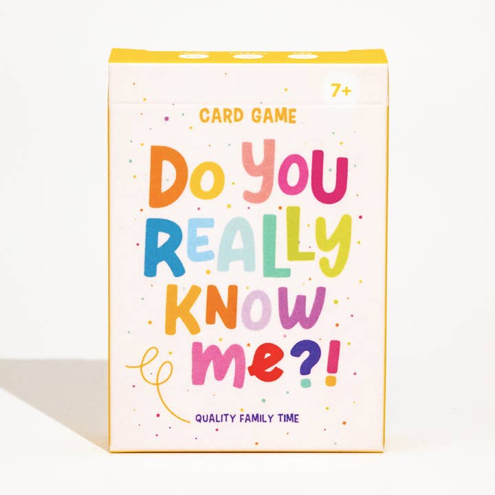Explore. Learn. Observe. - Wholesale Card Game - Do You Really Know Me?! | Family Conversation Card Game0