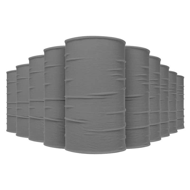 10 Pack Light Gray Neck Gaiter for wholesale by Sleefs