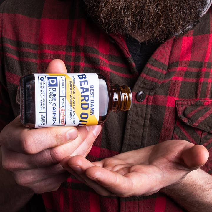 Duke Cannon – wholesale Beard styling product – Best Damn Beard Oil