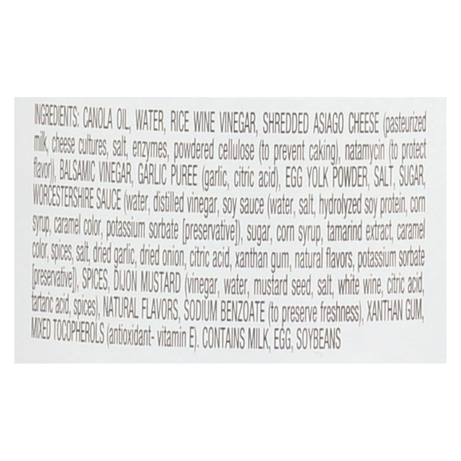 Ware Spark - Wholesale Salad Dressing - Brianna's - Salad Dressing - Asiago Caesar - Case Of 6 - 12 Fl Oz.1