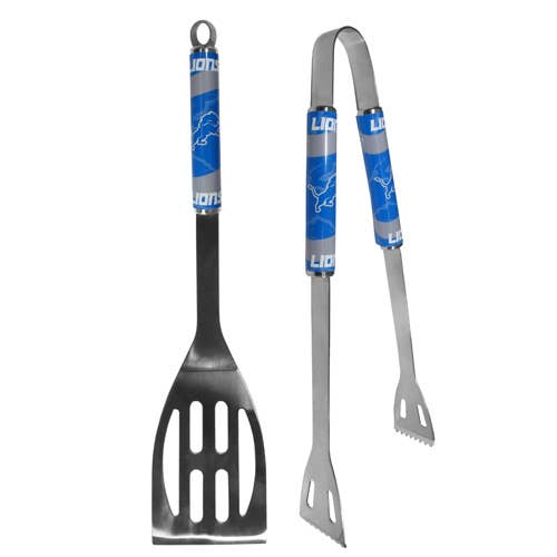 Good Tymes Enterprises Inc - Wholesale Outdoor Grill Tools - DETROIT LIONS 2PC BBQ SET