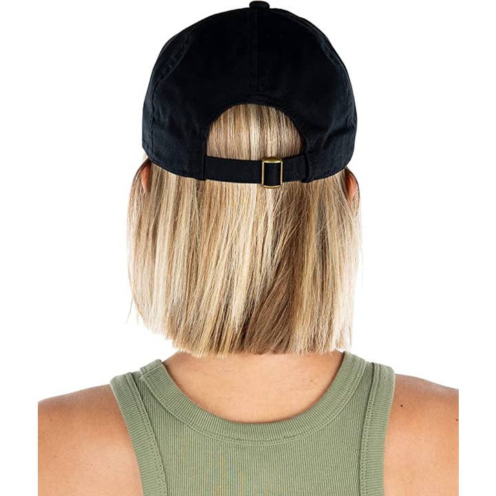 Funky Junque - Wholesale Baseball Cap - Women's - Dad Hat - Squad (JET BLACK)2