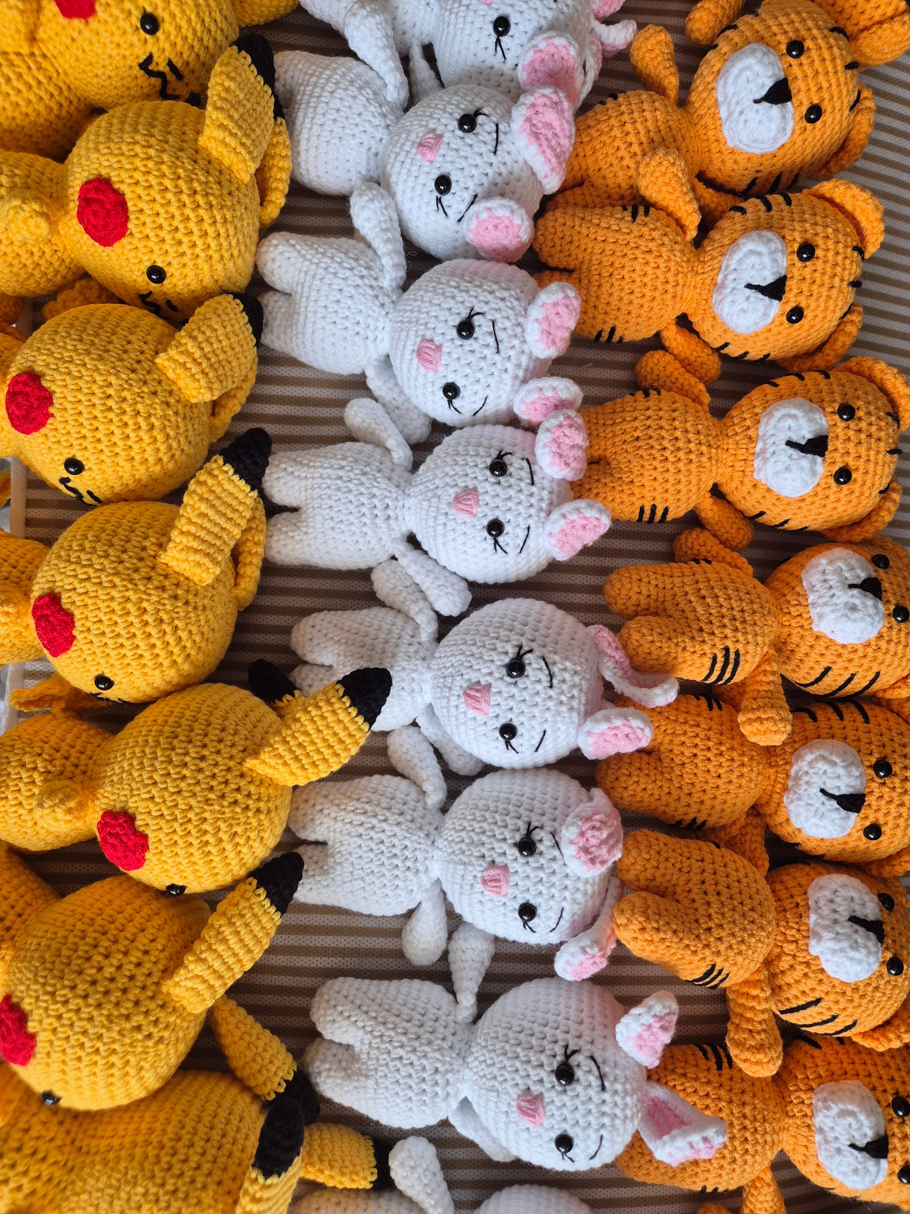 despinacrafting - Vente Peluche – enfant et bébé - Animaux amigurumi en crochet rembourrés13