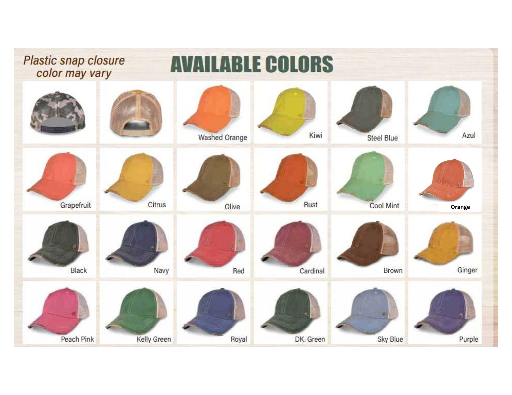 The Goat Stock - Wholesale Baseball Cap - Unisex - Your Team or Town Custom Hat5