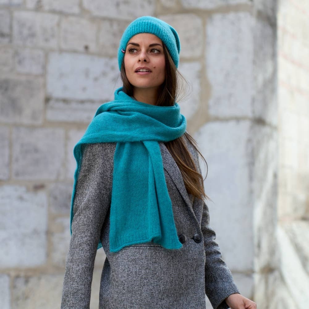 MAISON BONNEFOY - Wholesale Scarf - Women's - JADE - Silk scarf2