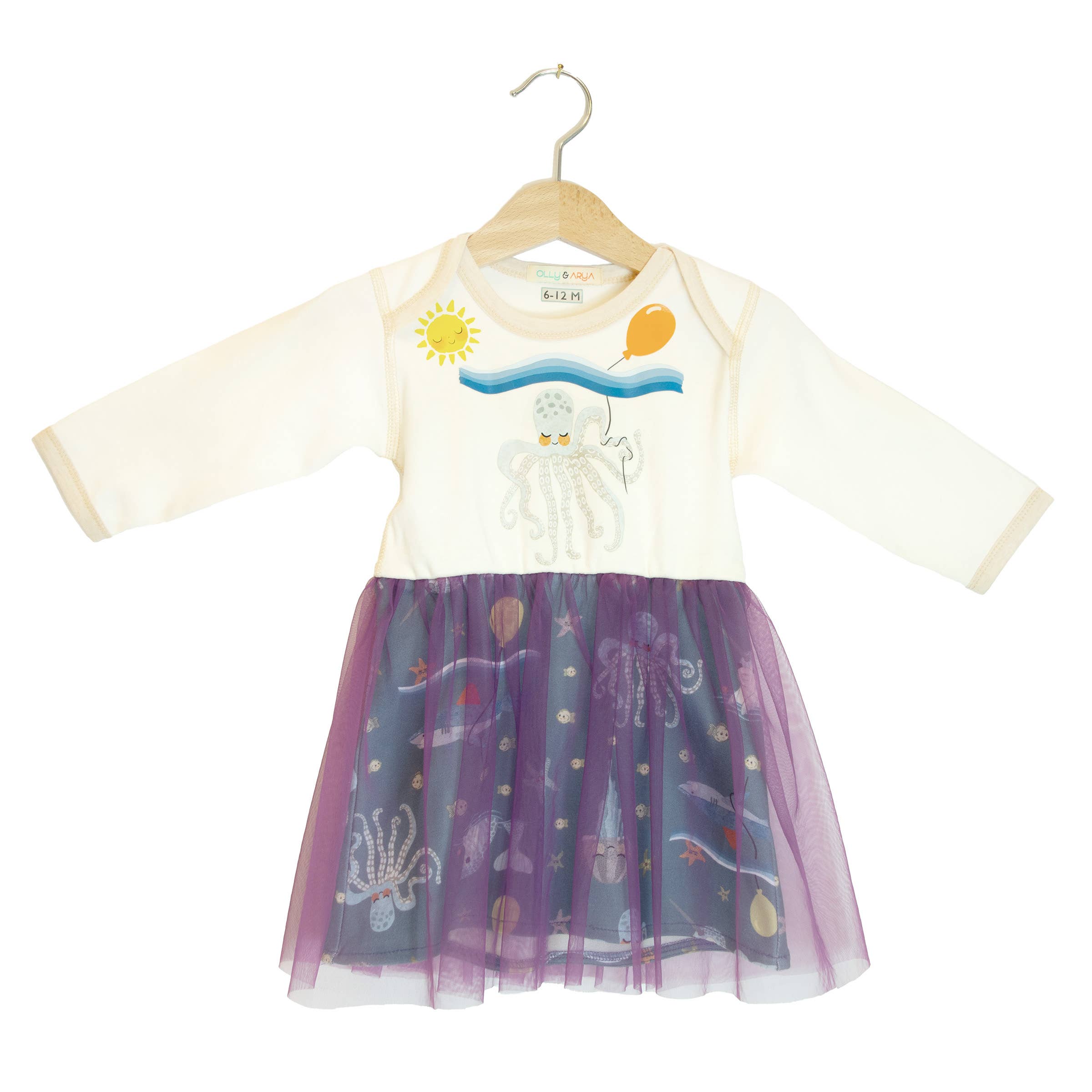 Olly & Arya - Wholesale Dress - Kids - Octopus with balloon  tutu dress: newborn up to 8 years old1