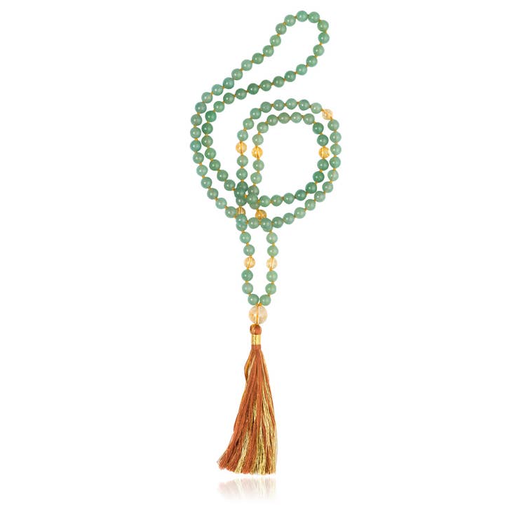 Aventurine Healed Heart Mala and other Purchase wholesale zari thread. Free returns & net 60 terms on Faire trending on Faire.