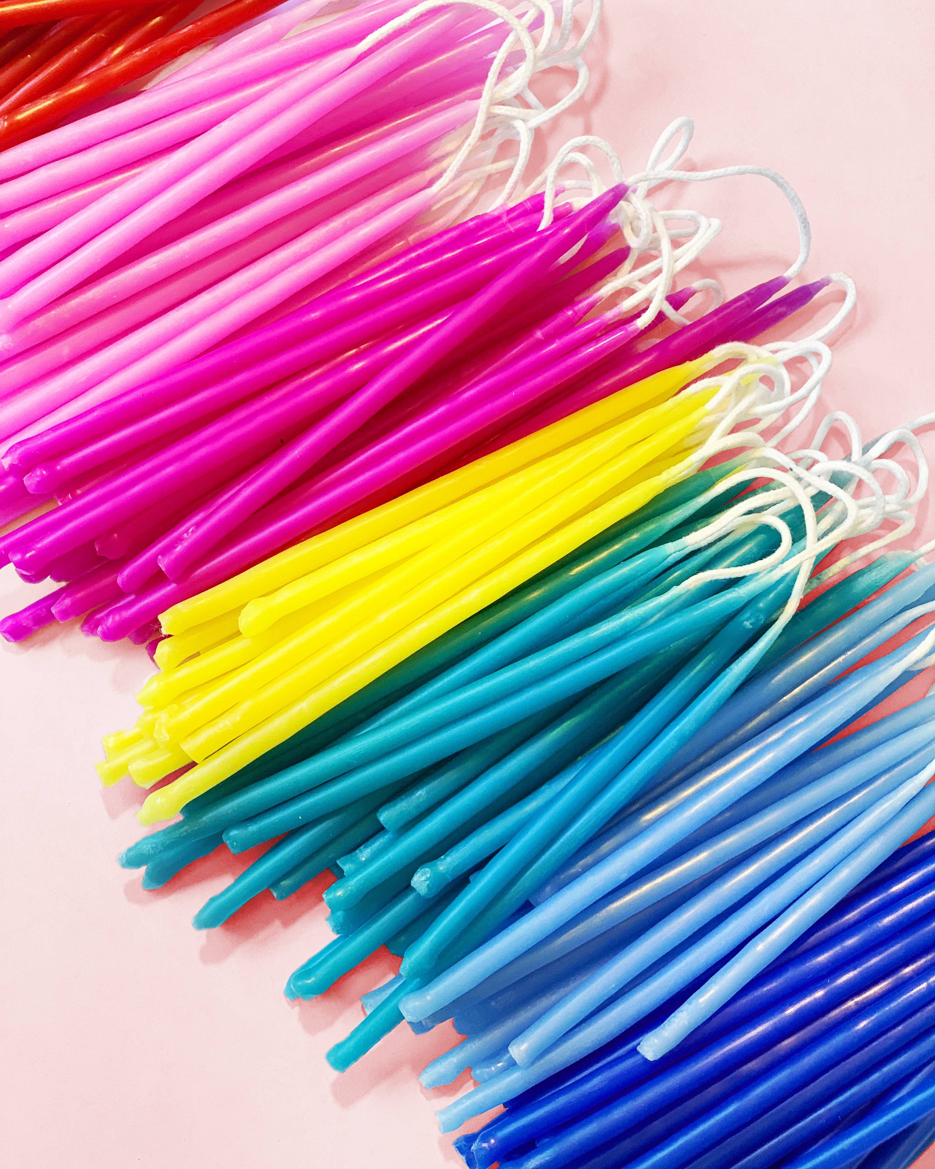 Hooray All Day - Wholesale Cake Candle - 100% Beeswax Hand-Dipped Birthday Candles7