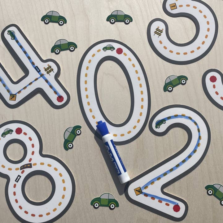 Ride Along Numbers for wholesale by Roylco