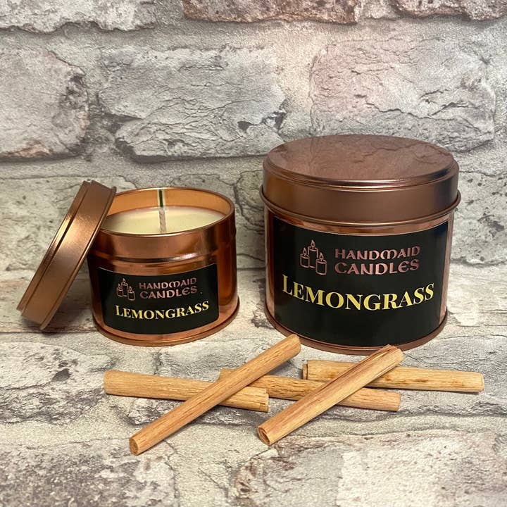 Lemongrass Scented Candle for wholesale by HandMaid Candles
