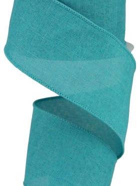 2.5"X10YD LT TEAL ROYAL BURLAP - RG1279A6 for wholesale by General Wholesale Inc
