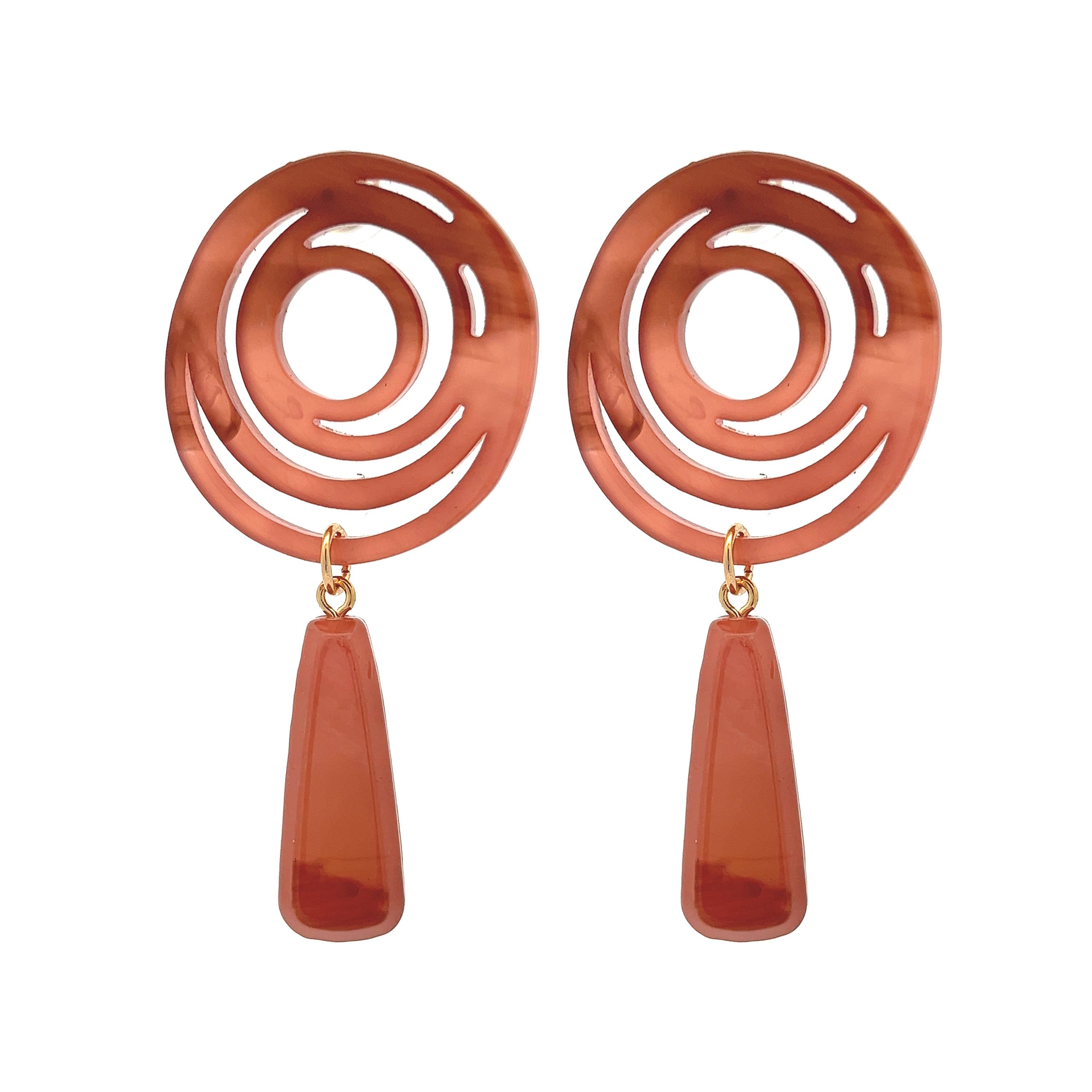 AMORINO SRL - Wholesale Dangle Earrings - Acrylic Earring - FT2348E4071