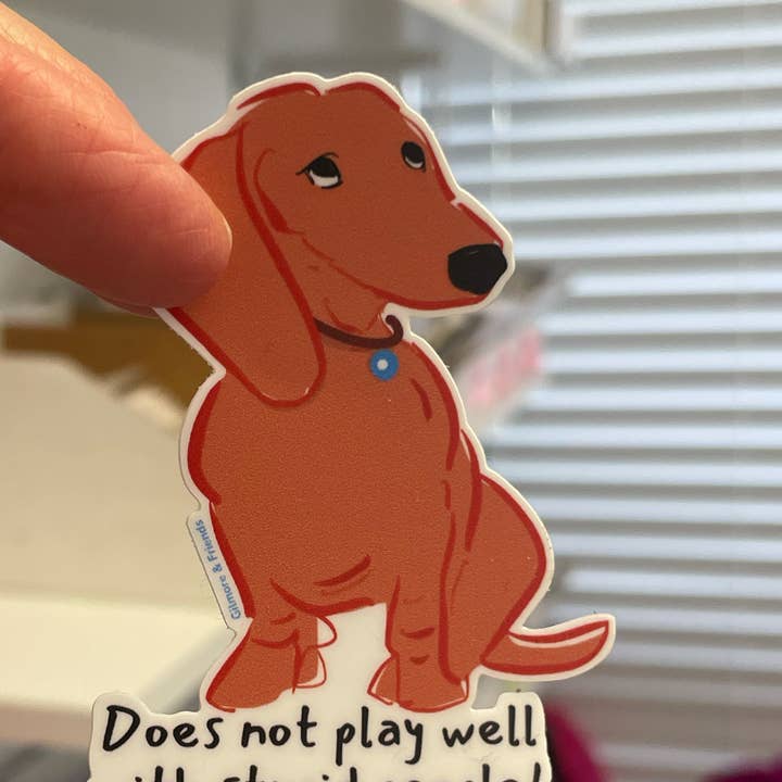 Klistermärke med mycket attityd - Dumma människor för wholesale av Gilmore & Friends