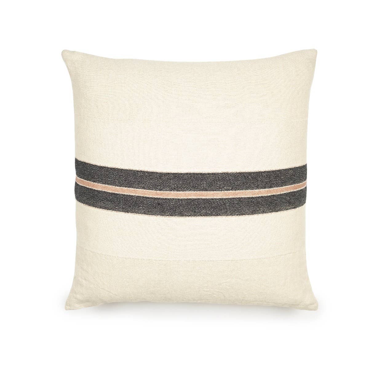 Libeco Home - Wholesale Bedding Pillow - The Patagonian Stripe Pillow Cover 63x63cm0