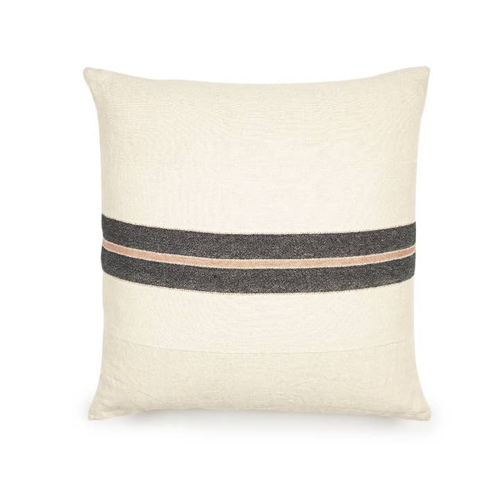 Libeco Home - Wholesale Bedding Pillow - The Patagonian Stripe Pillow Cover 63x63cm